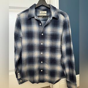 Madewell Easy Fit Brushed Flannel Shirt